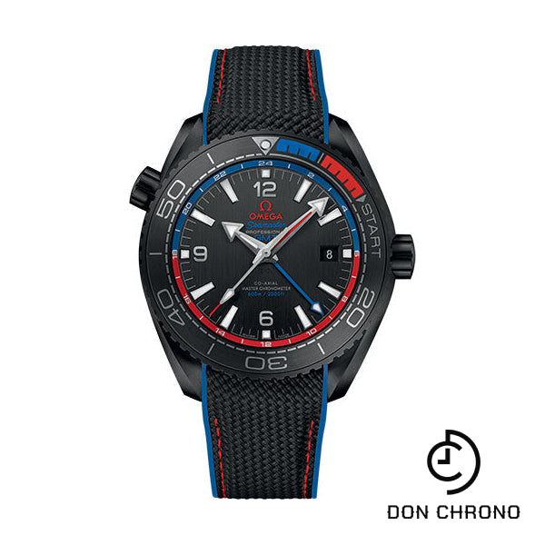 Omega Seamaster Planet Ocean 600M Co-axial Master Chronometer GMT ETNZ Deep Black Watch - 215.92.46.22.01.004
