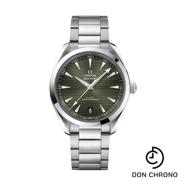 Omega Seamaster Aqua Terra 150M OMEGA Co-Axial Master Chronometer - 41 mm Steel Case - Green Dial - 220.10.41.21.10.001