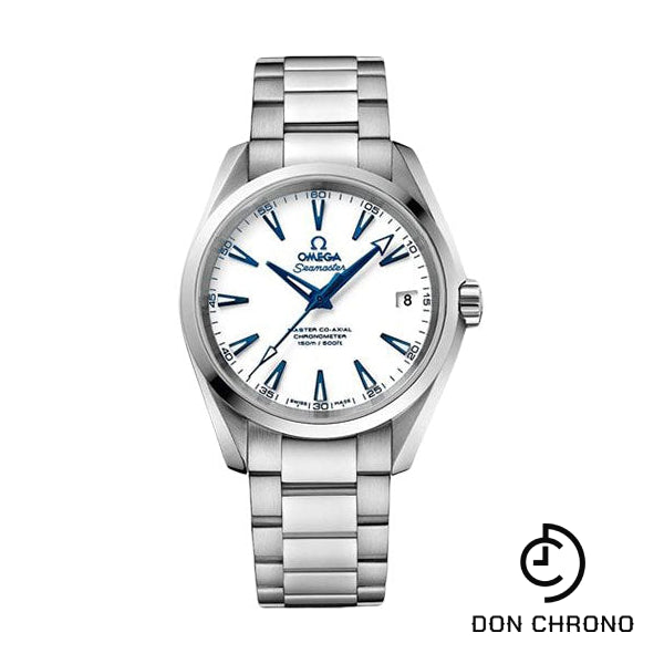 Omega Seamaster Aqua Terra 150M Master Co-Axial GoodPlanet Watch - 38.5 mm Titanium Case - White Dial - 231.90.39.21.04.001
