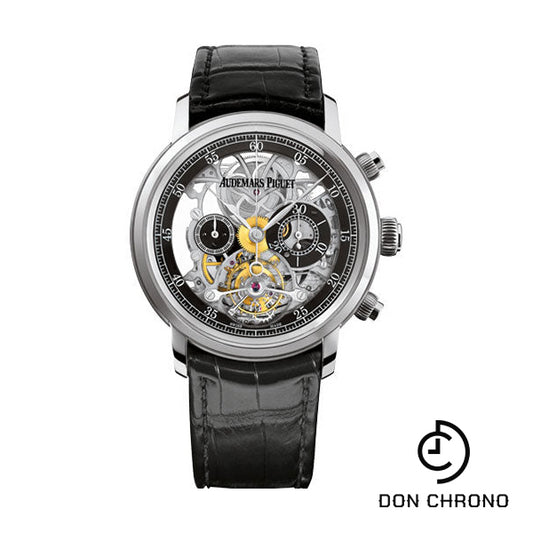 Audemars Piguet Jules Audemars Tourbillon Chronograph Watch - 26346BC.OO.D002CR.01