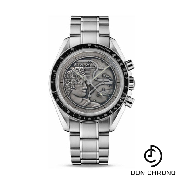 Omega Speedmaster Apollo XVII Moonwatch Anniversary Limited Series Watch - 42 mm Steel Case - Tachymeter Bezel - Limited Edition Apollo Xvii Dial - 311.30.42.30.99.002
