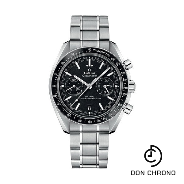 Omega Speedmaster Racing Co-Axial Master Chronograph Watch - 44.25 mm Steel Case - Black Ceramic Bezel - Black Dial - 329.30.44.51.01.001