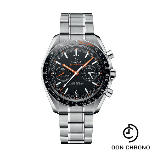 Omega Speedmaster Racing Co-Axial Master Chronograph Watch - 44.25 mm Steel Case - Black Ceramic Bezel - Matt Black Dial - 329.30.44.51.01.002