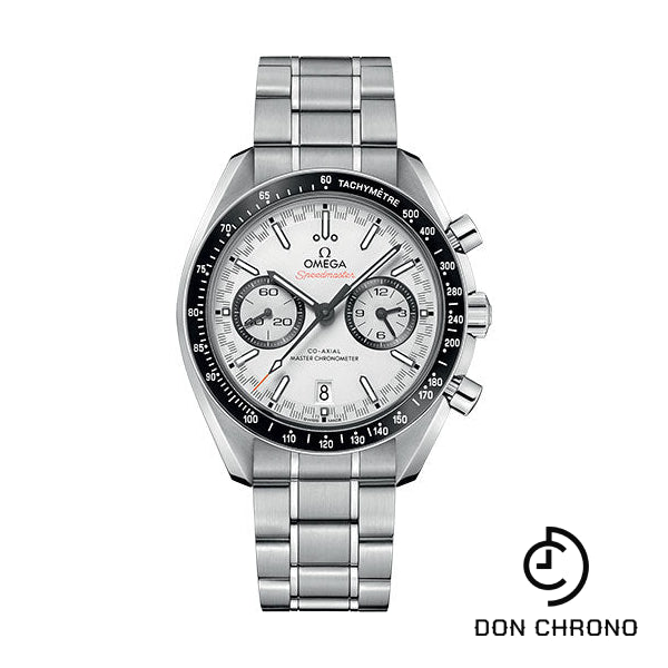 Omega Speedmaster Racing Co-Axial Master Chronograph Watch - 44.25 mm Steel Case - Black Ceramic Bezel - White Dial - 329.30.44.51.04.001