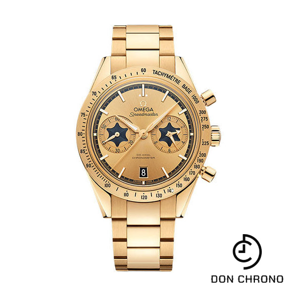 Omega Speedmaster '57 Omega Co-Axial Chronograph "Rory McIlroy" Special Edition - 41.5 mm Yellow Gold Case - Champagne Dial - 331.50.42.51.08.001