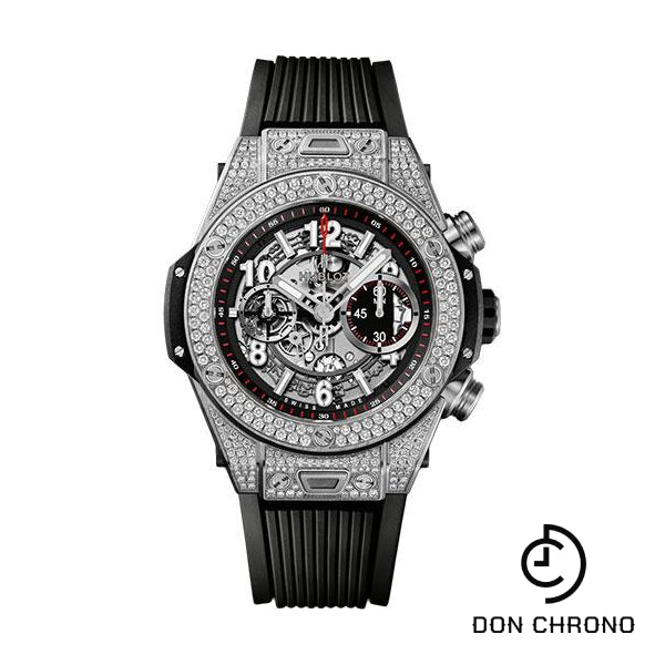 Hublot Big Bang Unico Titanium Pave Watch-411.NX.1170.RX.1704