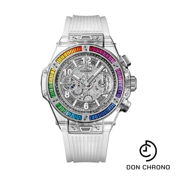 Hublot Big Bang Unico Sapphire Rainbow Watch - 42 mm - Skeleton Dial-441.JX.4802.RT.4099