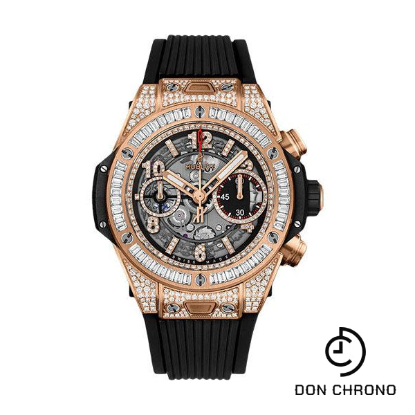 Hublot Big Bang Unico King Gold Jewellery 42mm Watch - 42 mm - Black Skeleton Dial-441.OX.1180.RX.0904
