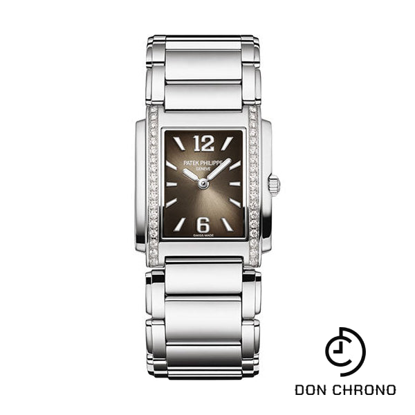 Patek Philippe Twenty~4 Watch - Medium Stainless Steel Case - Gray Arabic Dial - 4910/1200A-010