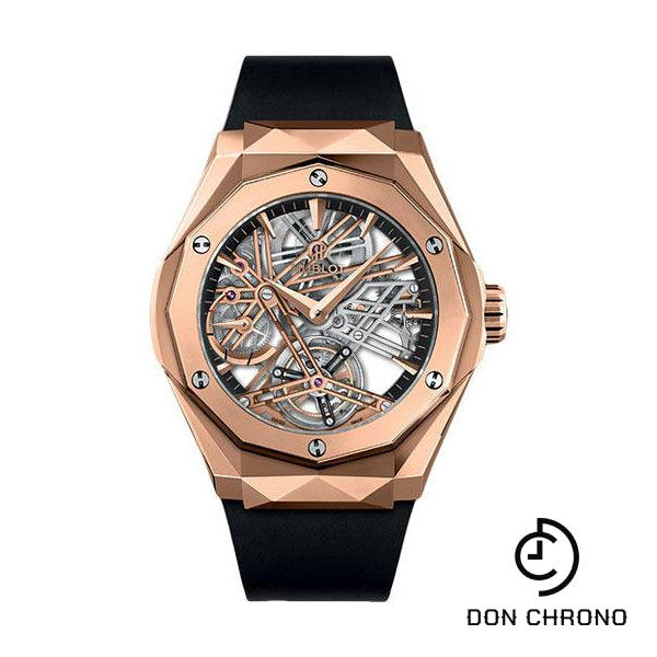 Hublot Classic Fusion Tourbillon Power Reserve 5 days Orlinski King Gold Watch - 45 mm - Gold Skeleton Dial Limited Edition of 30-505.OX.1180.RX.ORL19