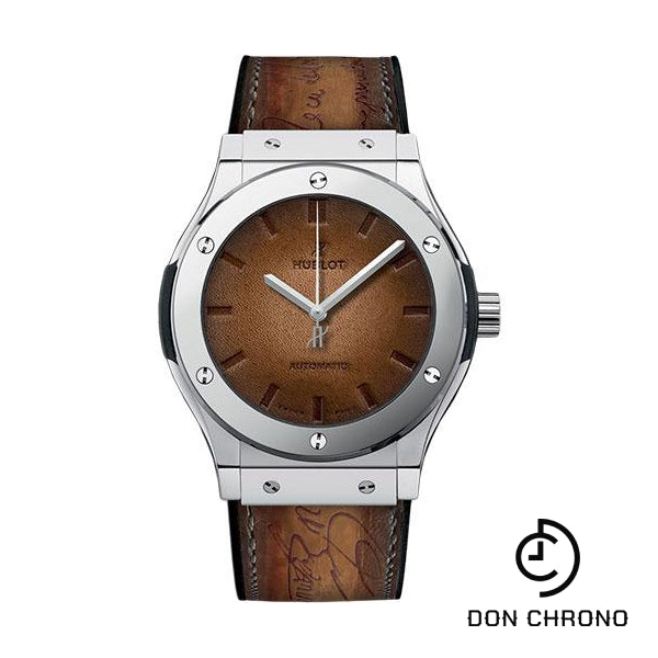 Hublot Classic Fusion Berluti Scritto Platinum Limited Edition of 100 Watch-511.TX.050T.VR.BER16