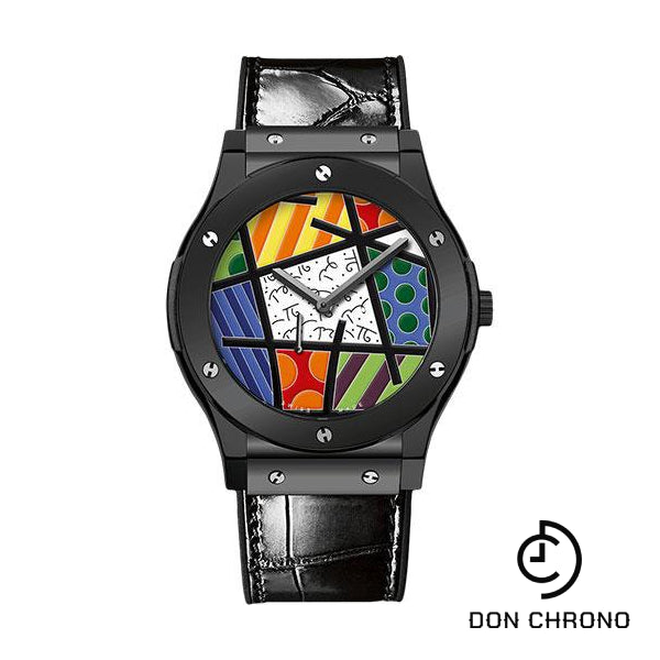Hublot Classic Fusion Ultra-Thin Enamel Britto Ceramic Limited Edition of 50 Watch-515.CS.0910.LR