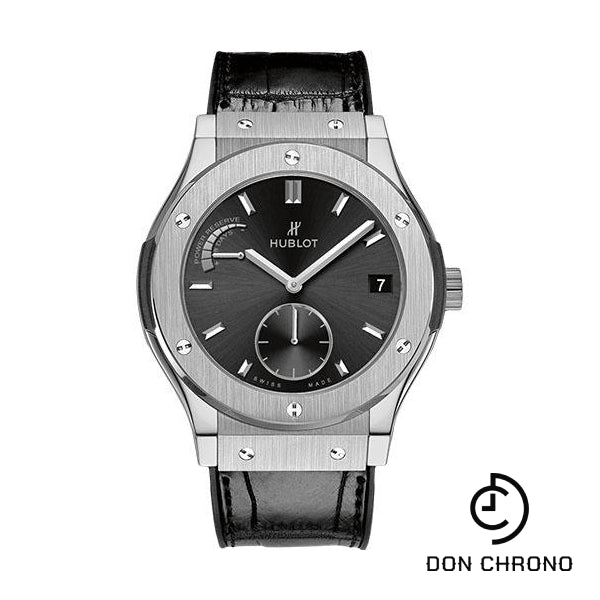 Hublot Classic Fusion Power Reserve Titanium Watch-516.NX.1470.LR