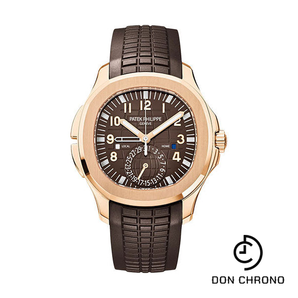 Patek Philippe Mens Aquanaut Travel Time Watch - 5164R-001