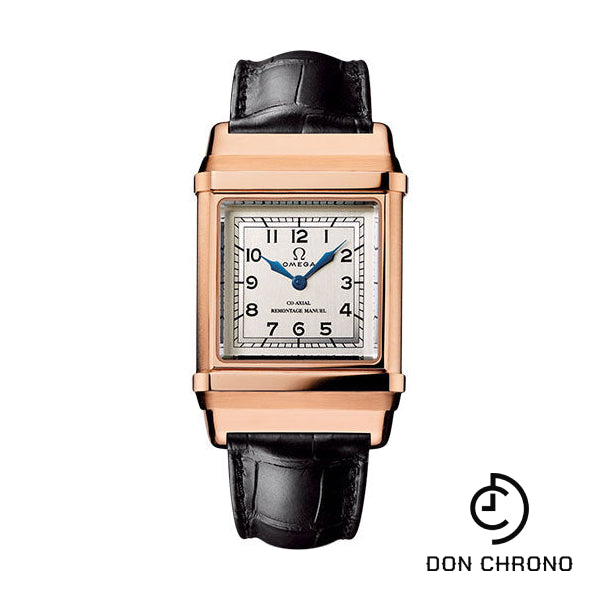 Omega Specialities Museum - 50.5 x 33.05 mm Red Gold Case - Silvered Dial - Black Leather Strap Limited Edition of 135 - 516.53.32.20.02.002
