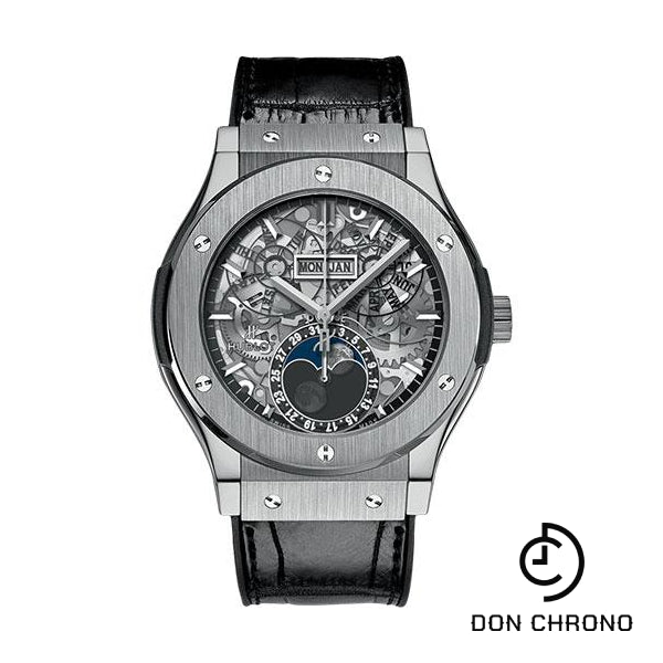 Hublot Classic Fusion Aerofusion Moonphase Titanium Watch-517.NX.0170.LR