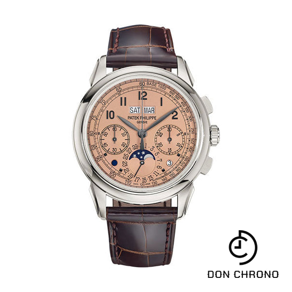 Patek Philippe Grand Complications Chronograph Perpetual Calendar - Platinum - Golden Opaline Dial - 5270P-001