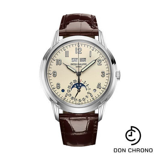 Patek Philippe Grand Complications Perpetual Calendar - White Gold - Lacquered Cream Dial - 5320G-001