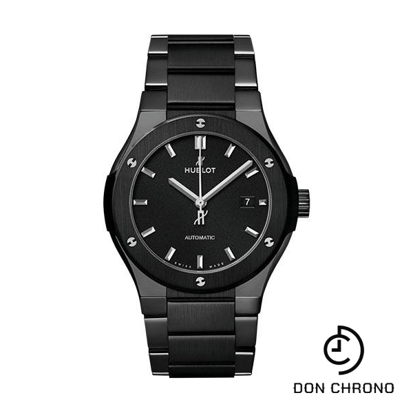 Hublot Classic Fusion Black Magic Bracelet Watch - 42 mm - Black Dial-548.CM.1170.CM