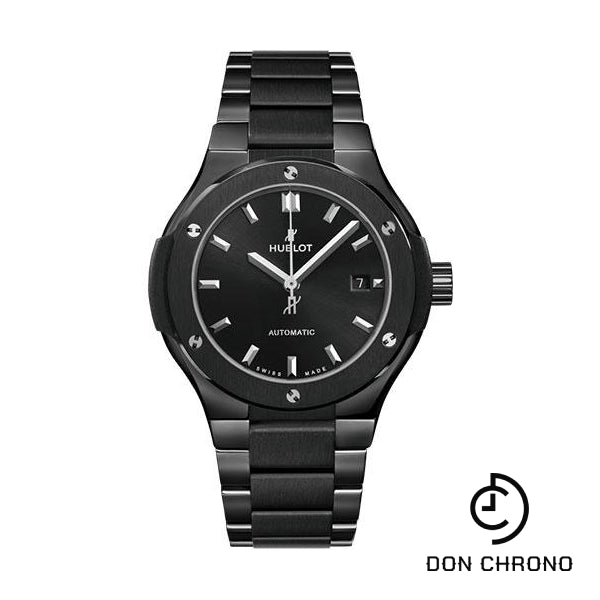 Hublot Classic Fusion Black Magic Bracelet Watch - 33 mm - Black Dial-585.CM.1470.CM