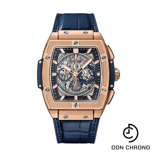 Hublot Spirit Of Big Bang King Gold Blue Watch-601.OX.7180.LR