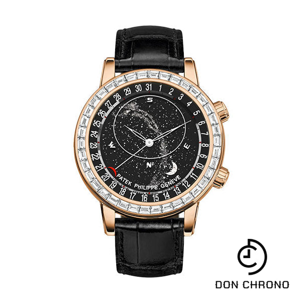 Patek Philippe Grand Complications Celestial Moon Age - Rose Gold - Sapphire-Crystal Dial - 6104R-001