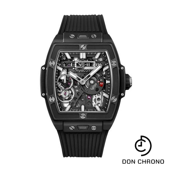 Hublot Spirit Of Big Bang MECA-10 Black Magic Watch - 45 mm - Black Skeleton Dial-614.CI.1170.RX