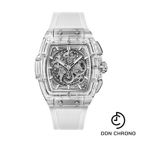 Hublot Spirit of Big Bang Sapphire Watch - 42 mm - Sapphire Dial - Transparent Strap Limited Edition of 200-641.JX.0120.RT