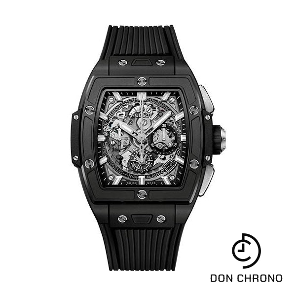 Hublot Spirit of Big Bang Black Magic Watch - 42 mm - Sapphire Dial - Black Rubber Strap-642.CI.0170.RX