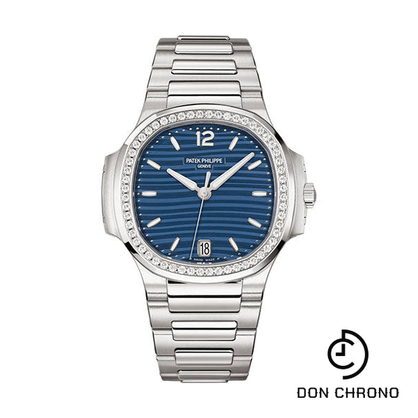Patek Philippe Nautilus Ladies Automatic - 35.2 mm - Steel - Blue Opaline Dial - 7118/1200A-001