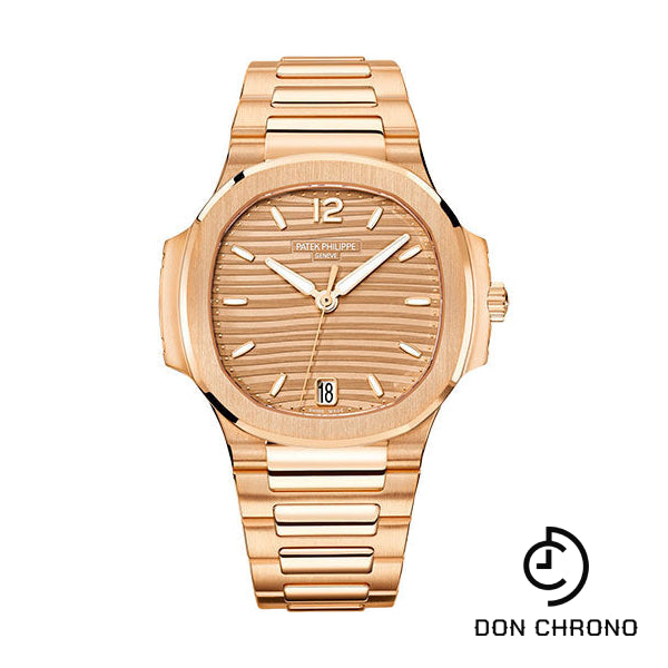 Patek Philippe Nautilus Ladies Automatic - 35.2 mm - Rose Gold - Golden Brown Opaline Dial - 7118/1R-010