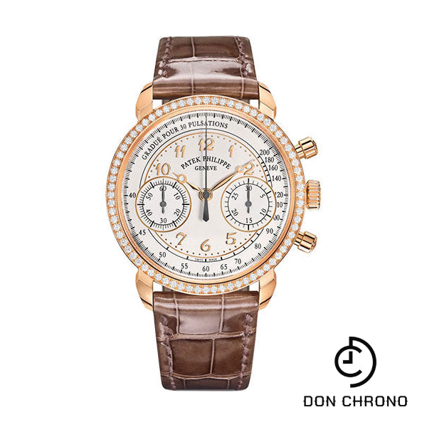 Patek Philippe Complications Chronograph - Rose Gold - Silvery Opaline Dial - 7150/250R-001