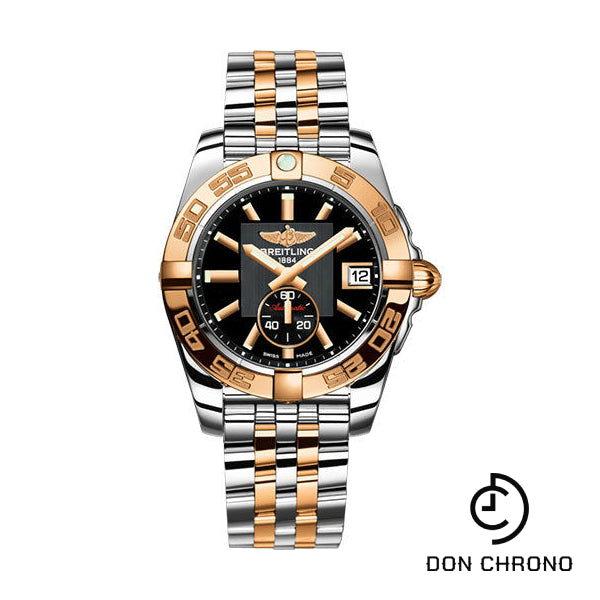 Breitling Galactic 36 Automatic Watch - Steel & rose Gold - Volcano Black Dial - Two-Tone Bracelet - C3733012/BA54/376C