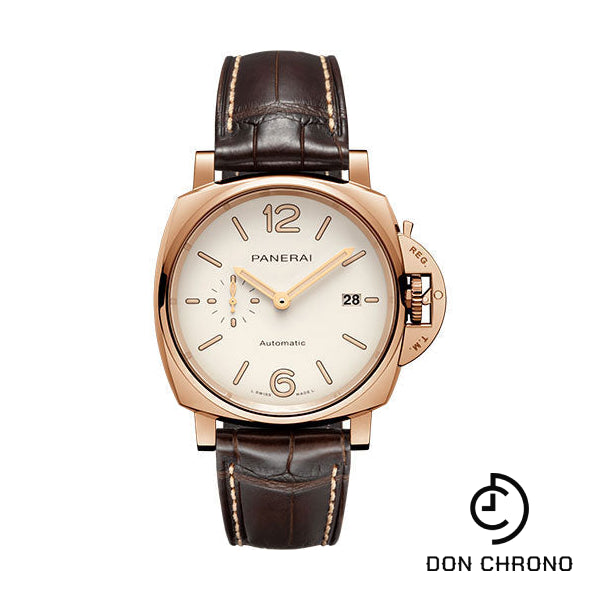 Panerai Luminor Due - 42mm - Polished Goldtech - White Dial - PAM01042