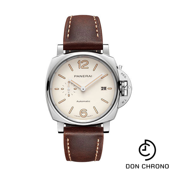 Panerai Luminor Due - 42mm - Polished Steel - White Dial - PAM01046