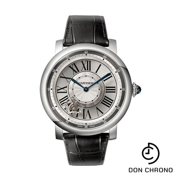Cartier Rotonde de Cartier Astrotourbillon Watch - 47 mm White Gold Case - W1556204