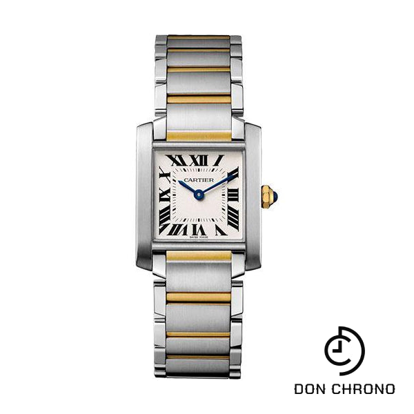 Cartier Tank Francaise Watch - 30.4 mm Yellow Gold Case - W2TA0003