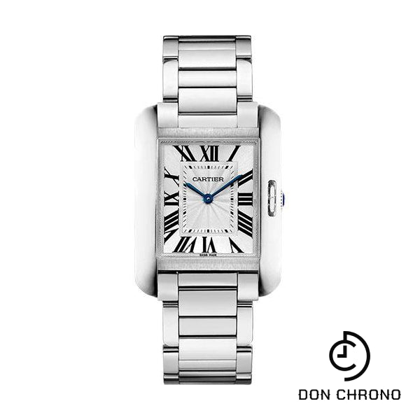 Cartier Tank Anglaise Watch - 34.7 mm Steel Case - W5310044