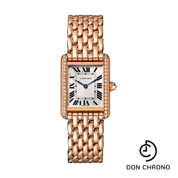 Cartier Tank Louis Cartier Watch - 29.5 mm Pink Gold Diamond Case - WJTA0020