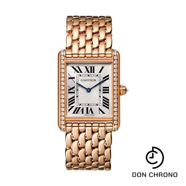 Cartier Tank Louis Cartier Watch - 33.7 mm Pink Gold Diamond Case - WJTA0021
