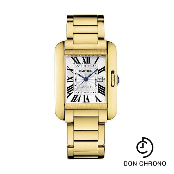 Cartier Tank Anglaise Watch - Medium Yellow Gold Case - W5310015