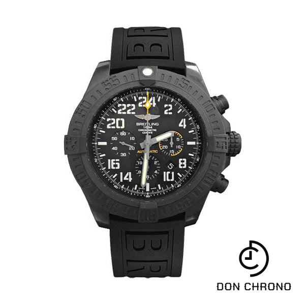 Breitling Avenger Hurricane Watch - 50mm Breitlight Case - Volcano Black Dial - Black Diver Pro III Strap - XB1210E4/BE89/154S/X20S.1