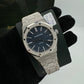 Audemars Piguet Royal Oak Frosted Blue Dial 15410BC.GG.1224BC.01