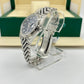 Rolex Datejust 126234 36mm White Roman Dial And Fluted Bezel With Stainless Steel Oyster Bracelet