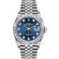 Rolex Datejust 126234 36mm White Roman Dial And Fluted Bezel With Stainless Steel Oyster Bracelet