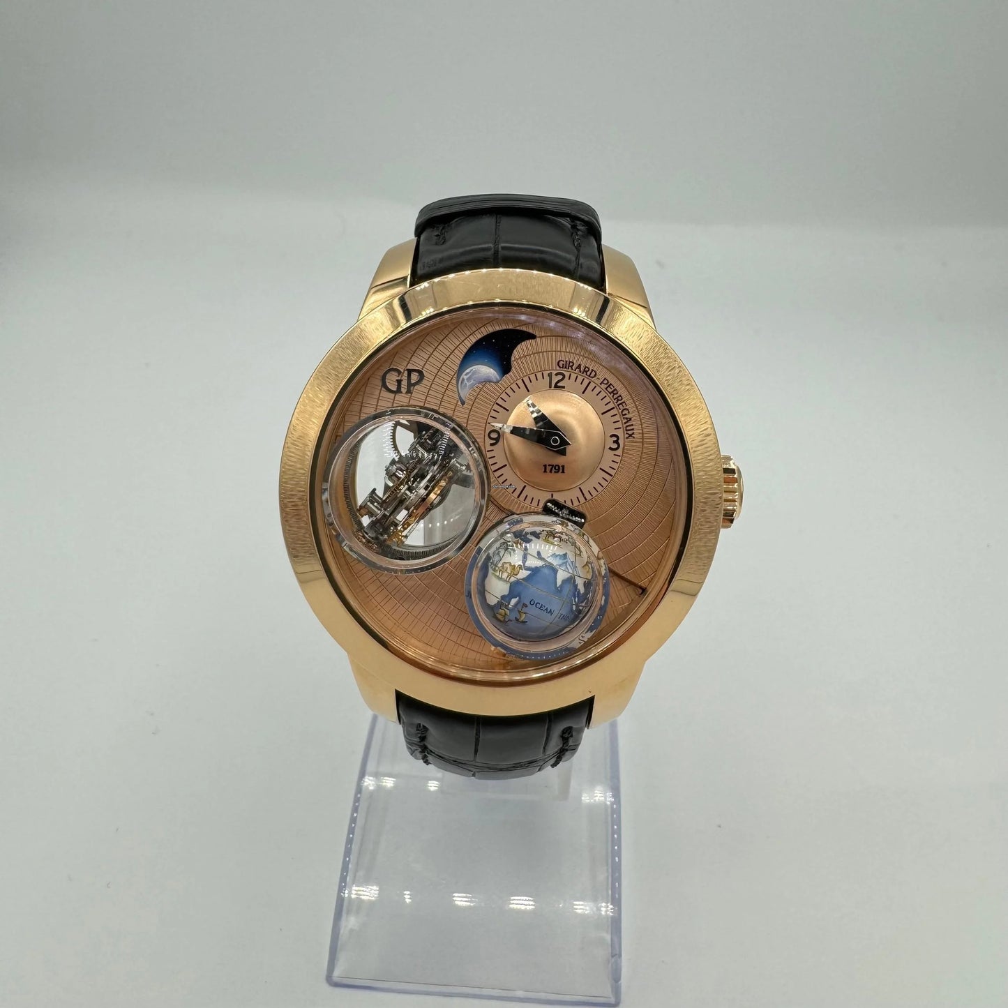 Girard Perregaux Bridges Planetarium Tri-axial Tourbillon 99290-52-951-BA6A Men's Watch