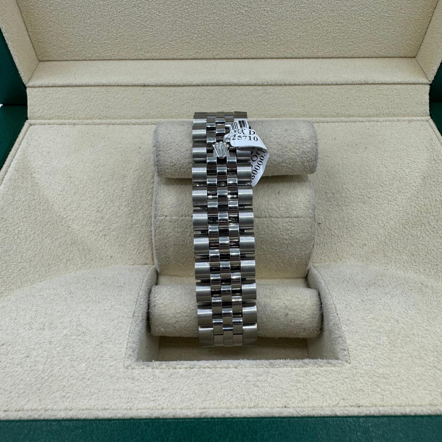 Rolex Steel and White Gold Datejust 36 Watch - 52 Diamond Bezel - Blue Dial - Jubilee Bracelet - 116244