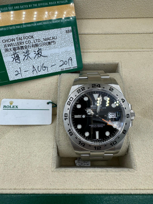 Rolex Oyster Perpetual Explorer II Watch -  216570 bk