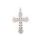 14k Diamond Cross With 2.07 Carats Of Diamonds #25734