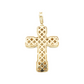 2.0 14k Diamond Cross With 1.95 Carats Of Diamonds #24207